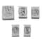 Center Enterprises Coin Heads Rubber Stamp Set, 3 Pack Bundle